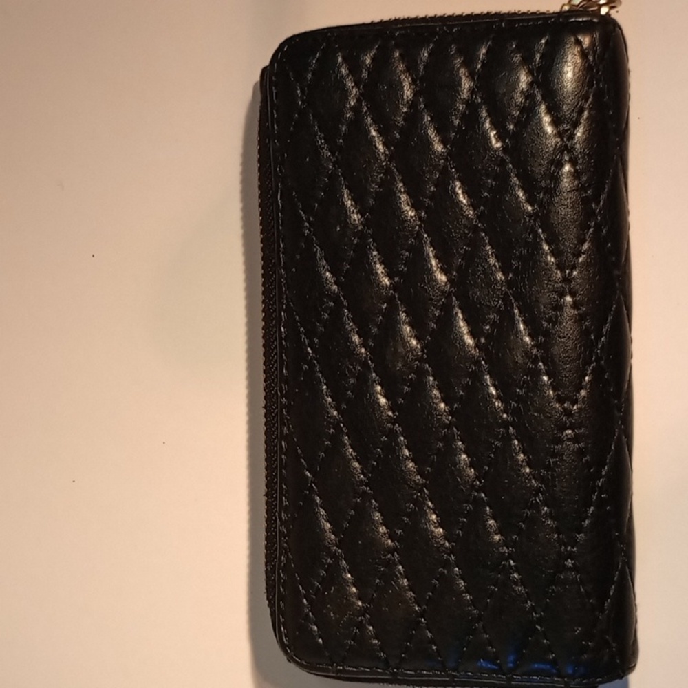 Rebecca Minkoff black leather wallet - Picture 2 of 5